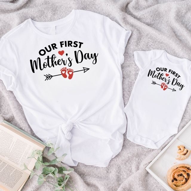 Our First Mother’s Day Footprint Set