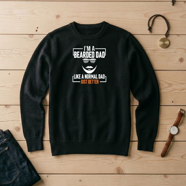Bearded Dad Sweater